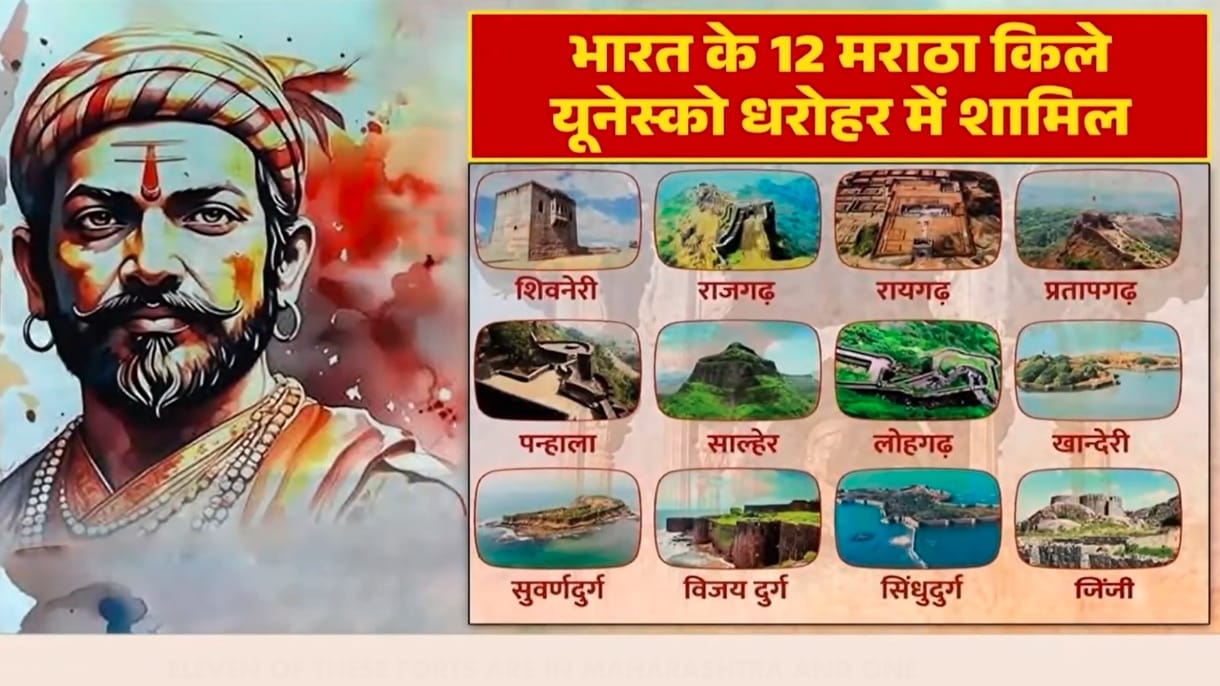 Mann Ki Baat PM Modi expressed happiness over the inclusion of 12 Maratha forts in the UNESCO list
