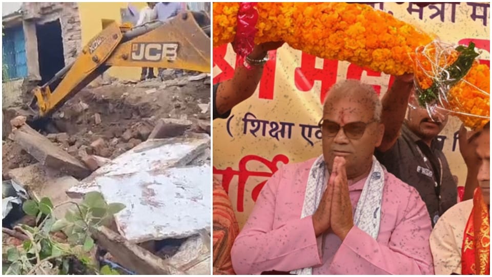 Rajasthan School Collapse: 7 Children Dead, Education Minister Faces Backlash Over Celebration Amid Tragedy