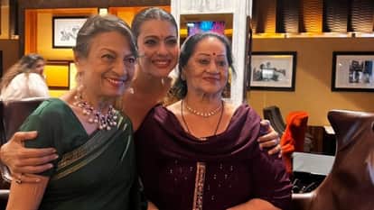 Kajol shares pic with mom Tanuja and saasu ma Veena Devgan on National Parents Day wrote emotional note