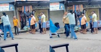 Auraiya Students who came to give RO paper clashed dispute while drinking tea father taken into custody