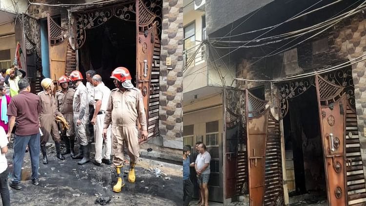 Delhi: दो मंजिला मकान में लगी भीषण आग, दम घुटने से महिला की मौत; पड़ोसियों की छत पर कूदकर लोगों ने बचाई जान