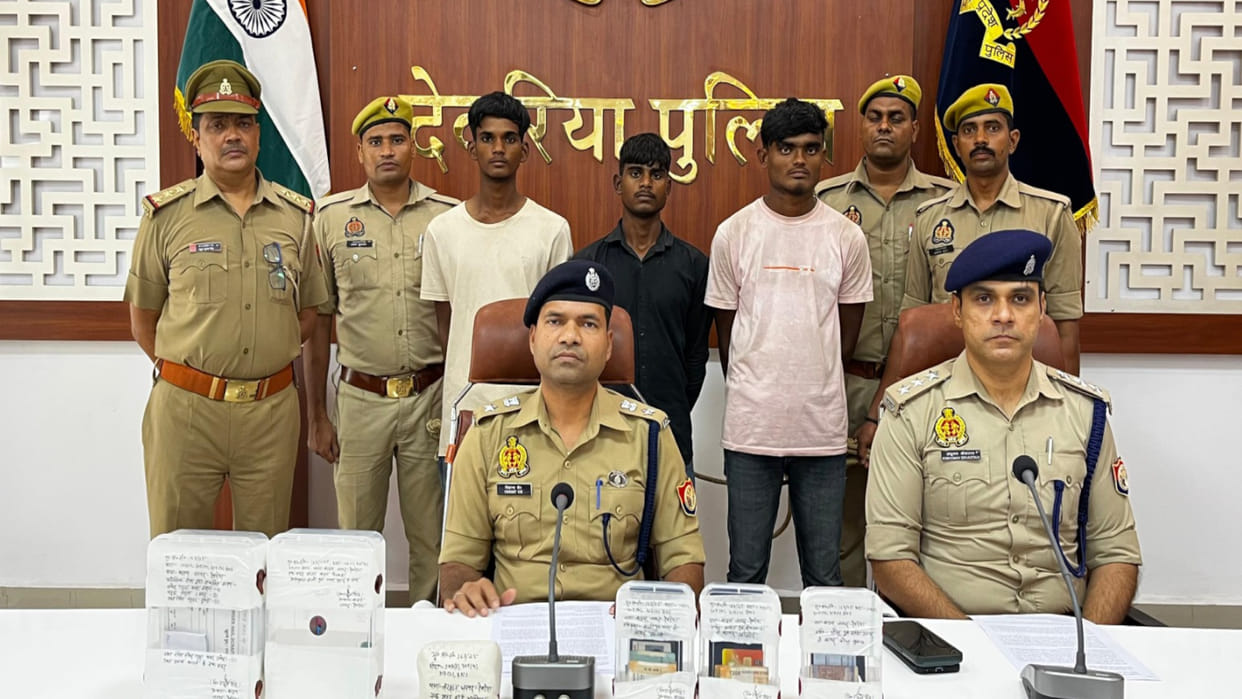 Three youths arrested for the murder of a priest in Deoria, they had killed him with a screwdriver