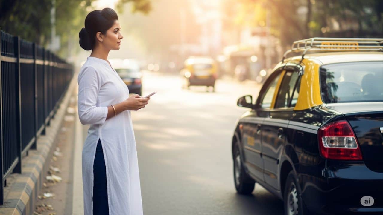 online cab safety features in india ola uber rapido cab booking customer safety features