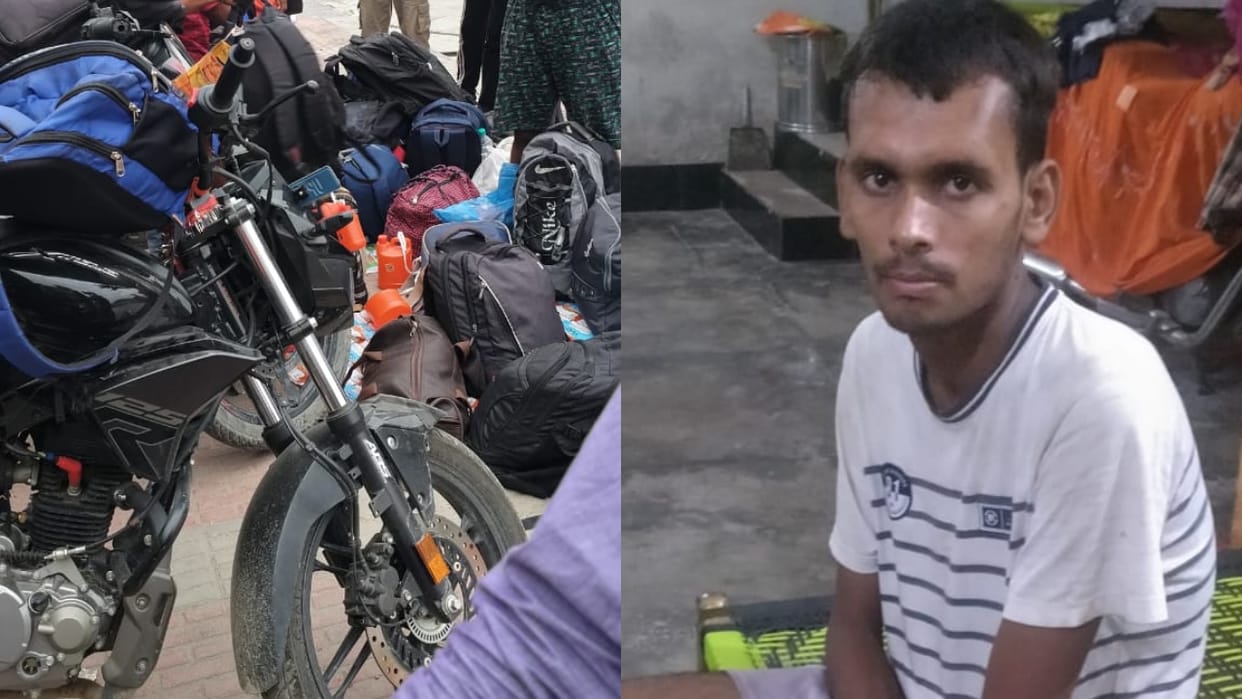 Two Kanwariyas died in road accident who returning with Kanwar from Haridwar