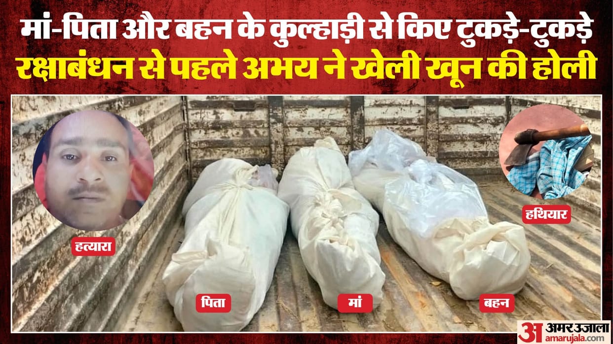 Inside story of Ghazipur triple murder due to Kusum name on Khatauni brother killed