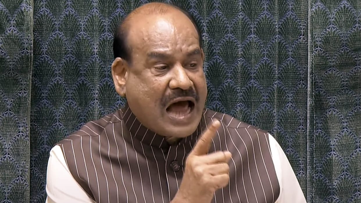 Om Birla Slams Opposition: No right to destroy government property decisive action will have to be taken