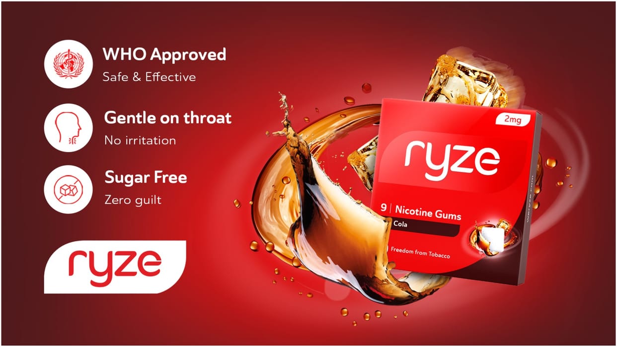 How To Use Ryze Nicotine Gum To Quit Smoking And Tobacco Easily