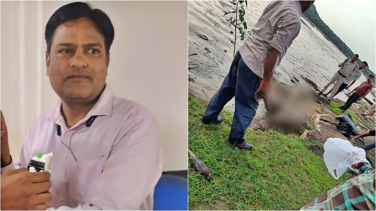 Shivpuri News: Body of private bank manager Satyadev Mishra found on banks of Sindh river, missing for 4 days