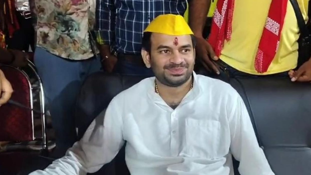 Bihar Elections: Tej Pratap Yadav will contest the assembly elections, Janshakti Janata Dal: RJD,