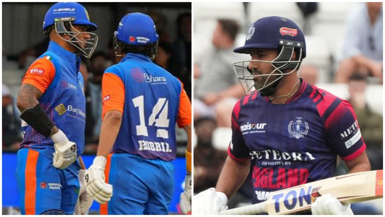 Team India almost out of World Championship of Legends after 3rd defeat, England won by 23 run, Bopara century