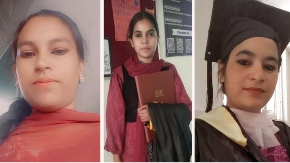 Three daughters of a poor family from Mansa passed the UGC exam
