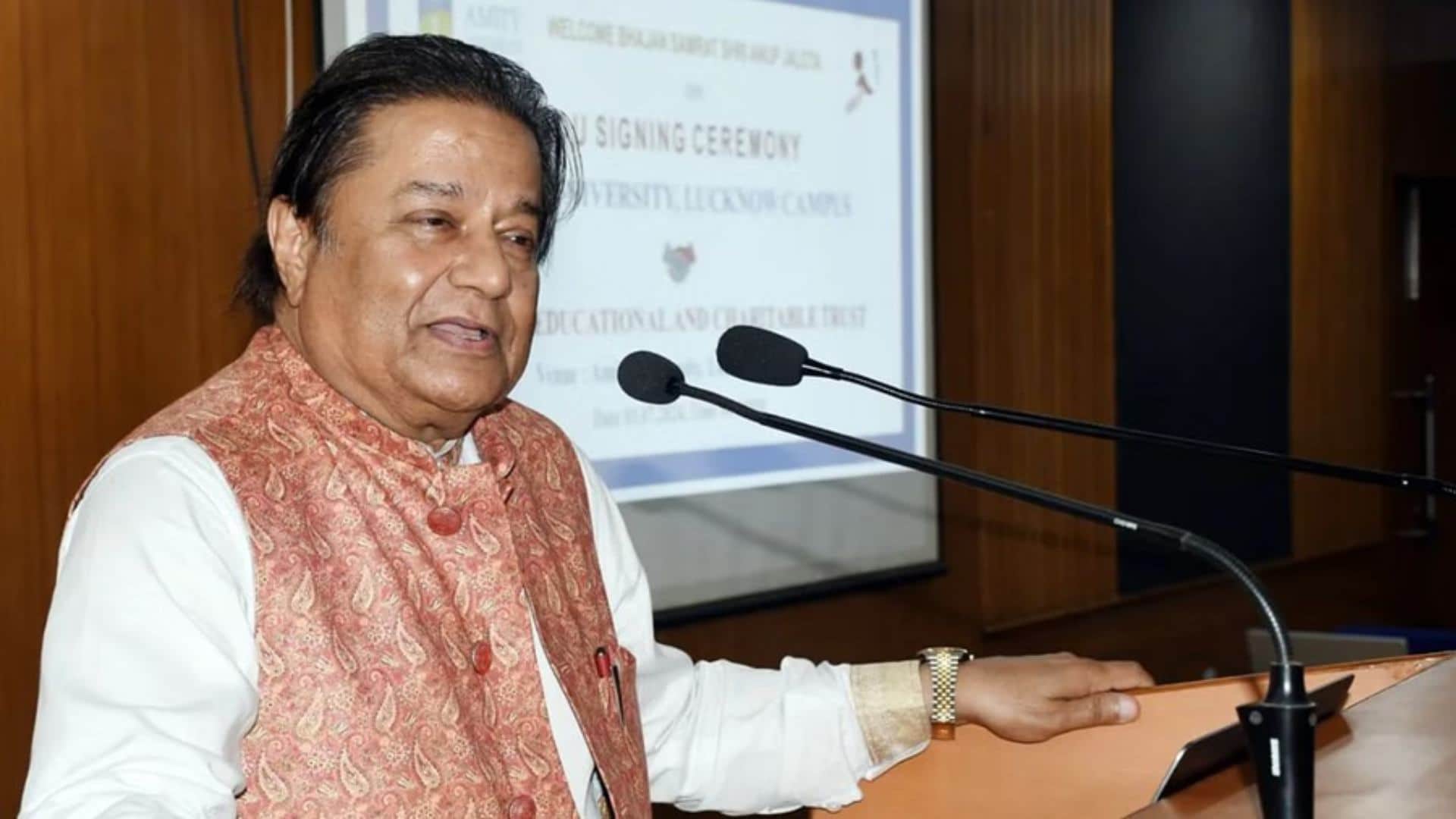 Anup Jalota Birthday Special he was in news because of his personal life linked with Jasleen Matharu