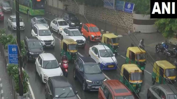 Delhi Traffic Jam Waterlogging In Many Places Due To Heavy Rain – Amar Ujala Hindi News Live