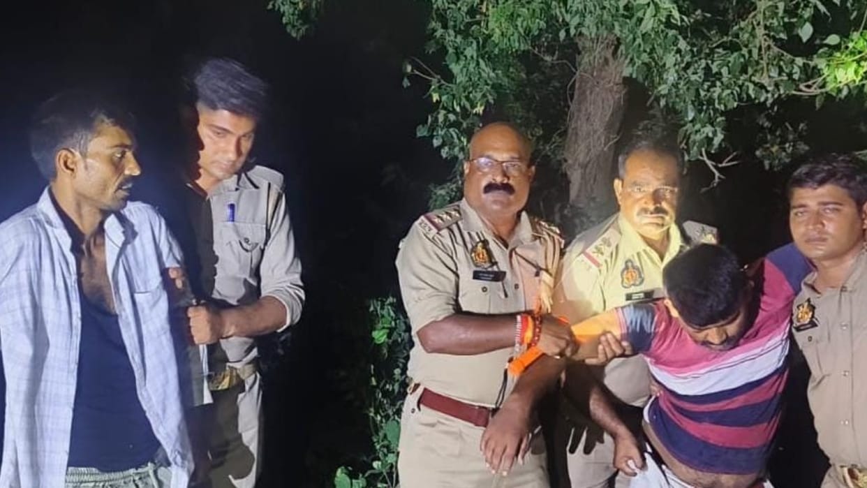 Police arrested two criminals in an encounter both were injured by bullet shots in Bareilly