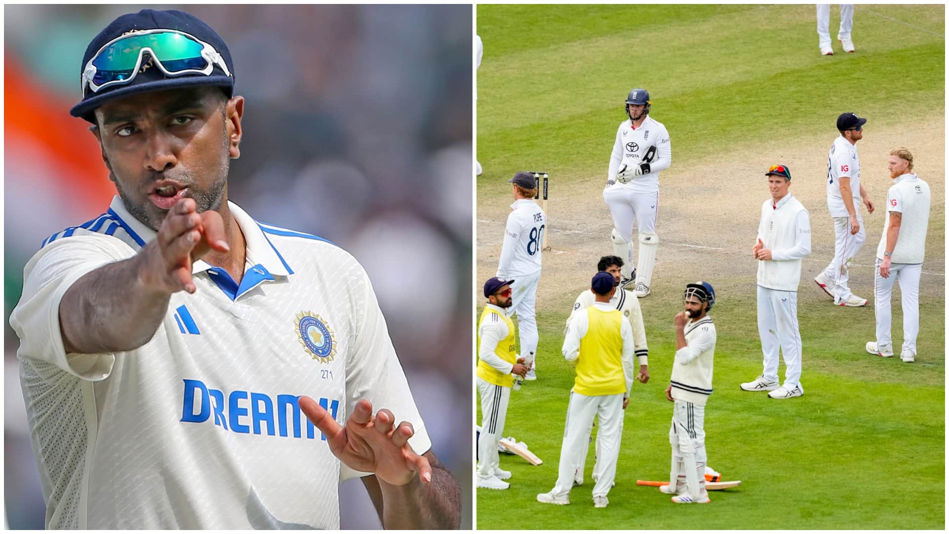IND vs ENG: 'Give bowling to Brook or Harmison-Flintoff...', Ashwin criticized England's double standards