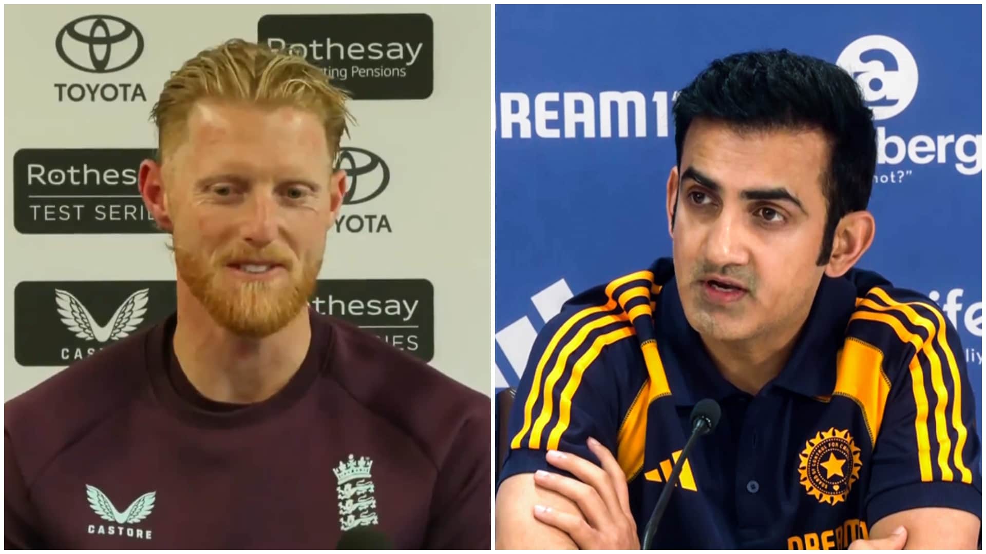 IND vs ENG: Gambhir vs Stokes on Should there be a medical substitute in case of emergency in Tests?