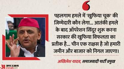 लोकसभा में सपा नेता अखिलेश यादव।