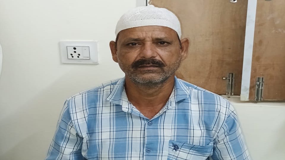 Painter dies after coming in contact with high tension line