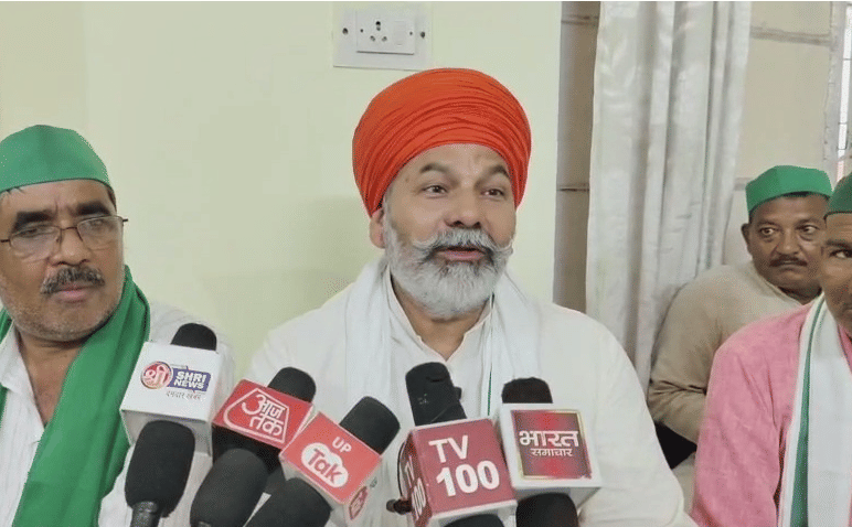UP: Rakesh Tikait supports SIR in Bihar, calls Mayawati the number one Chief Minister of UP