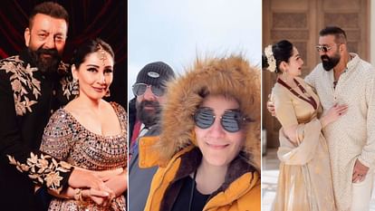 Dhurandhar actor Sanjay Dutt 66th Happy Birthday wife manyata post cute video celebs wishes him on special day