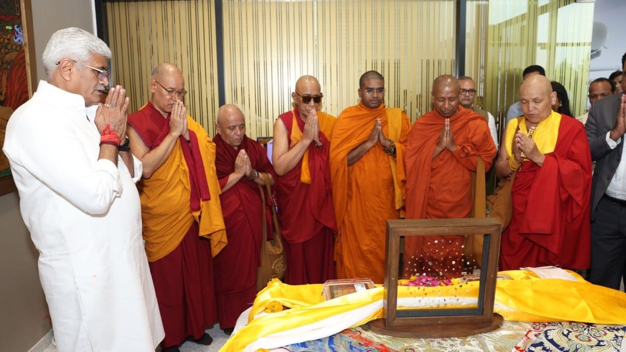 The sacred ashes of Lord Buddha returned to India after 127 years PM Modi expressed happiness
