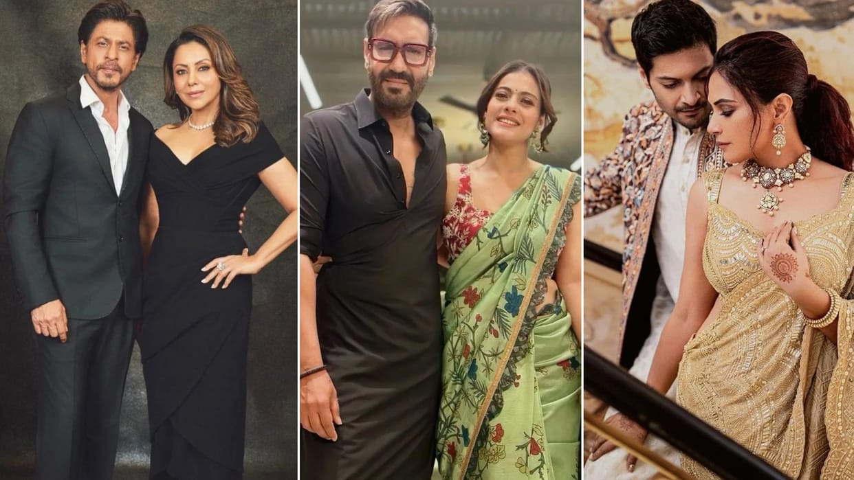 Bollywood Couples Turned Film Producers Richa Chadha Ali Fazal to Shah Rukh Khan Gauri Khan