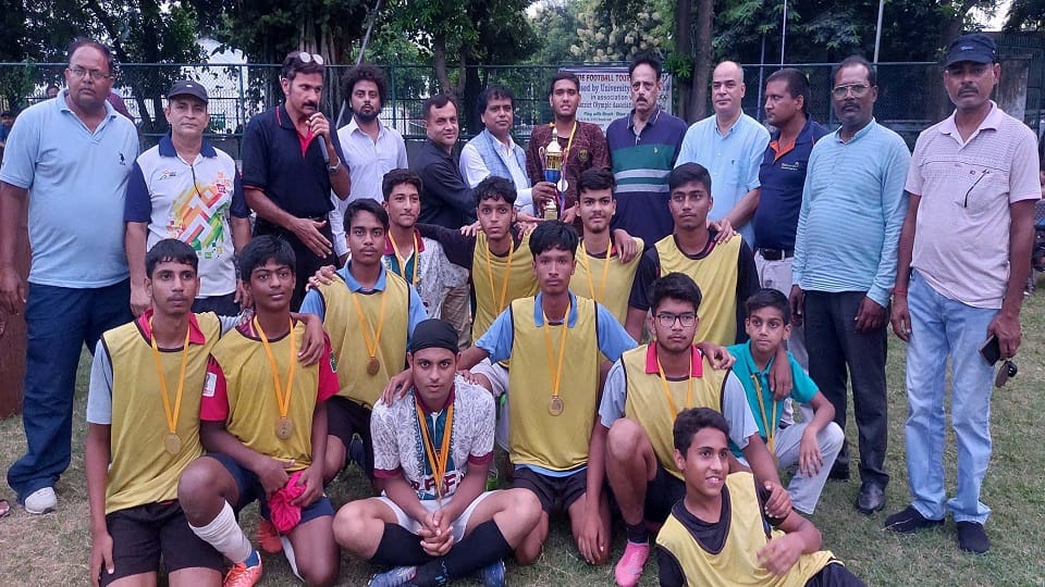 Dynamite, Aligarh and AW FC champions in 9-A Side Football Tournament