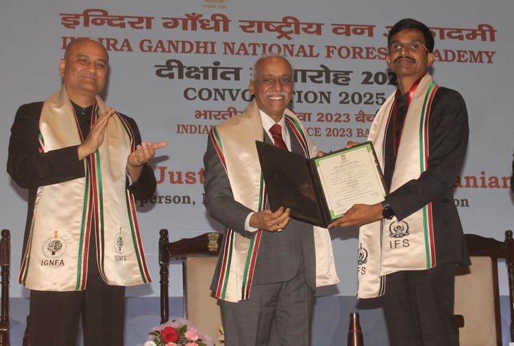 Dehradun: देश को मिले 109 आईएफएस अफसर, सबसे ज्यादा मध्य प्रदेश से, पास आउट होने वाला सबसे बड़ा बैच