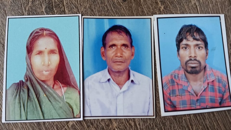 Three people died in a tragic accident Bodies recovered after 26 hours in Kobra