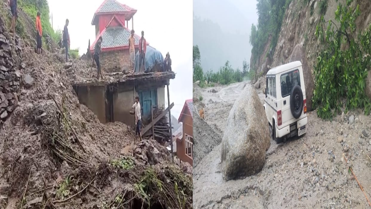 Himachal Weather: many roads in the state are blocked due to landslides, electricity transformers stalled