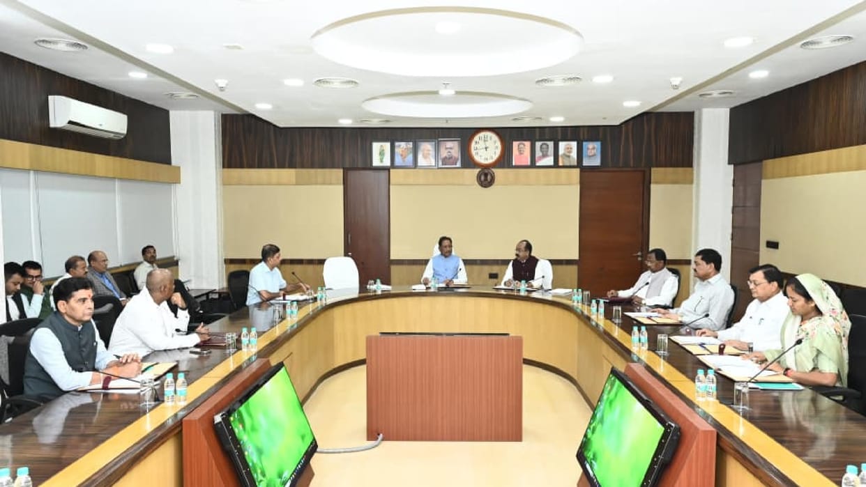 CG Cabinet Meeting: Many important decisions were taken in the meeting of Chhattisgarh Council of Ministers