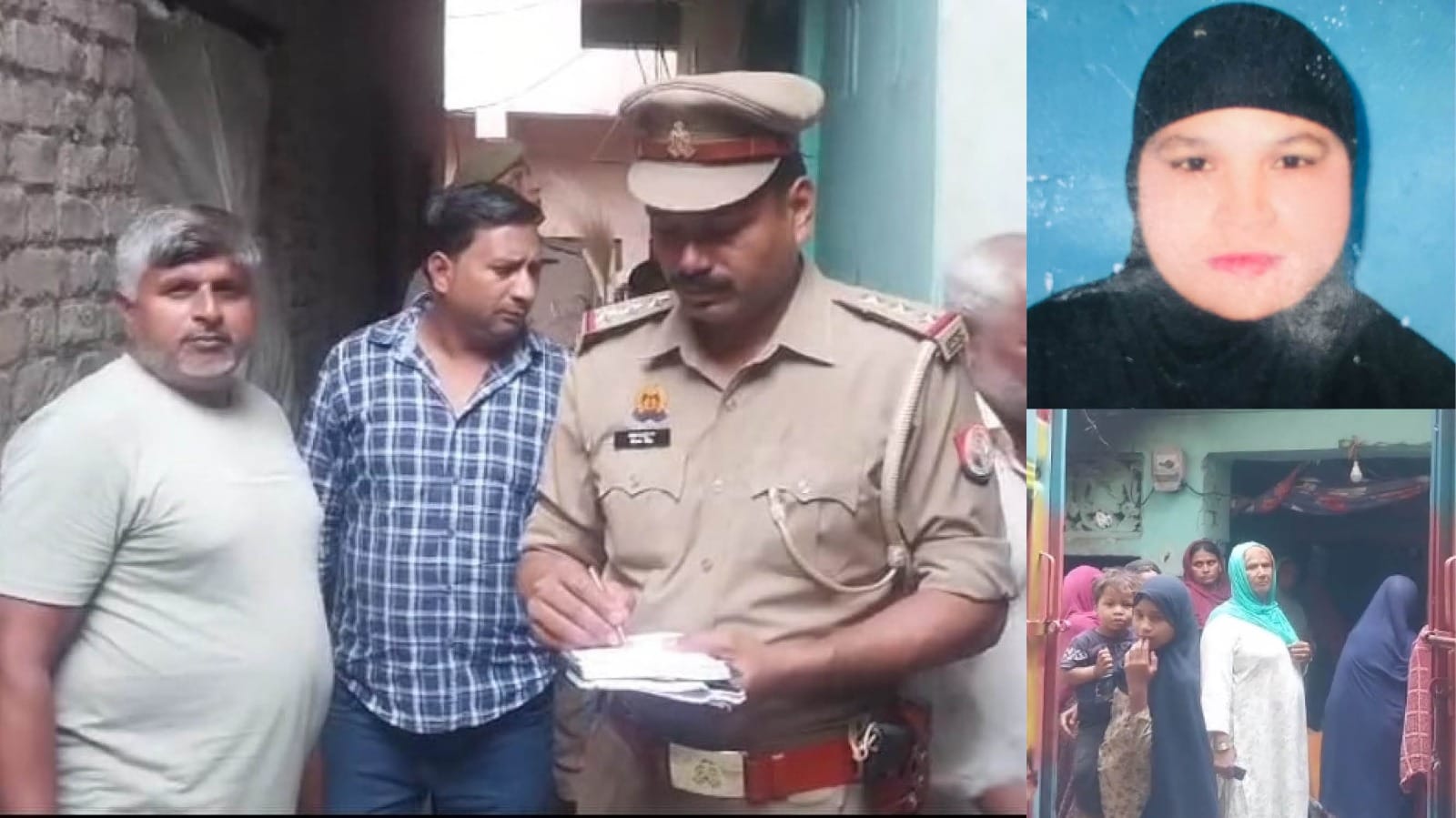 Man killed his wife then tried to suicide himself He Give talaq 5 days ago suspecting her character In Meerut