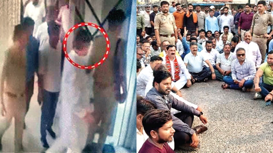 UP MLA Video Controversy Viral Footage Contradicts Statement in Mandi Secretary Assault Case