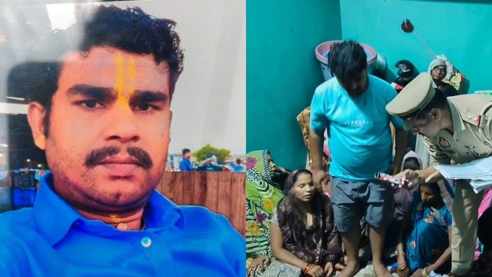 Moradabad news Become an officer but dont ruin anyone job last words of businessman to his daughter and son