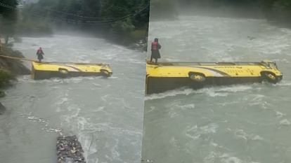 Bus Carrying Itbp Personnel Falls Into Sindh River In J-k's Ganderbal District - Amar Ujala Hindi News Live - Jammu & Kashmir:जम्मू-कश्मीर के गंदेरबल जिले में हादसा, आईटीबीपी जवानों को ले जा