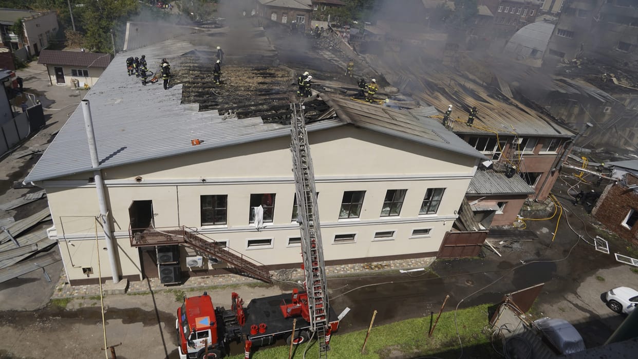 Russian missiles hit Ukrainian army training ground, killing at least 3 soldiers