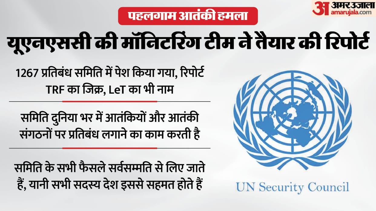 UNSC report On Pahalgam Attack Pakistan on the back foot due to the mention of TRF in the