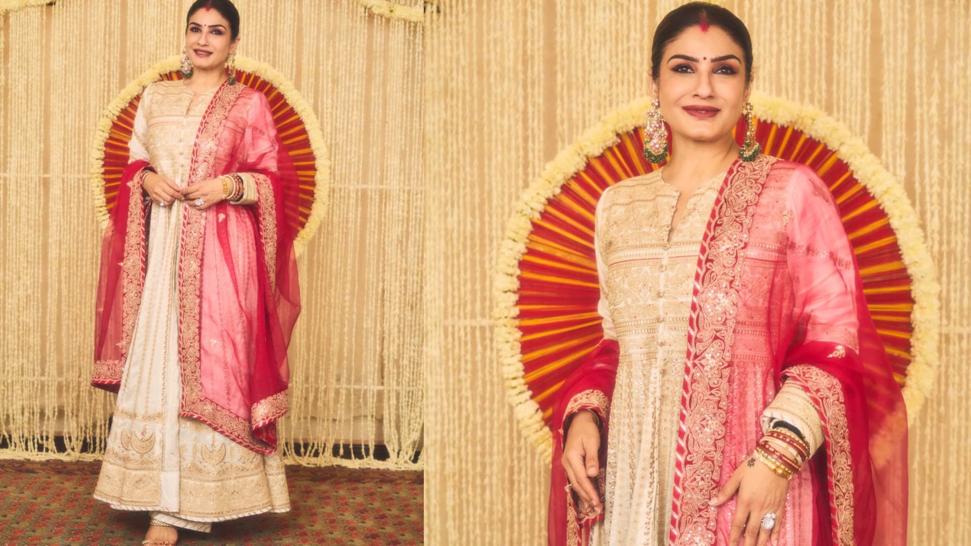 Raveena Tandon Inspired Traditional Looks for Rakhi Raksha Bandhan 2025 outfit ideas