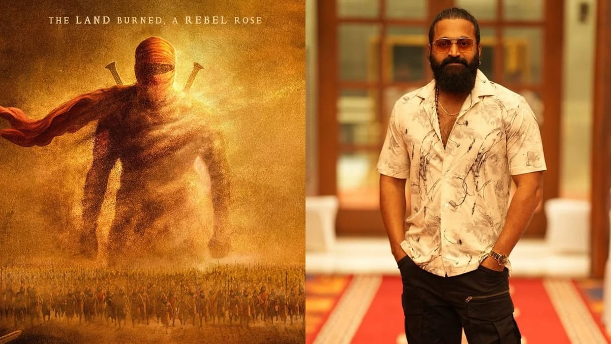 Rishab shetty new historical film announced poster released