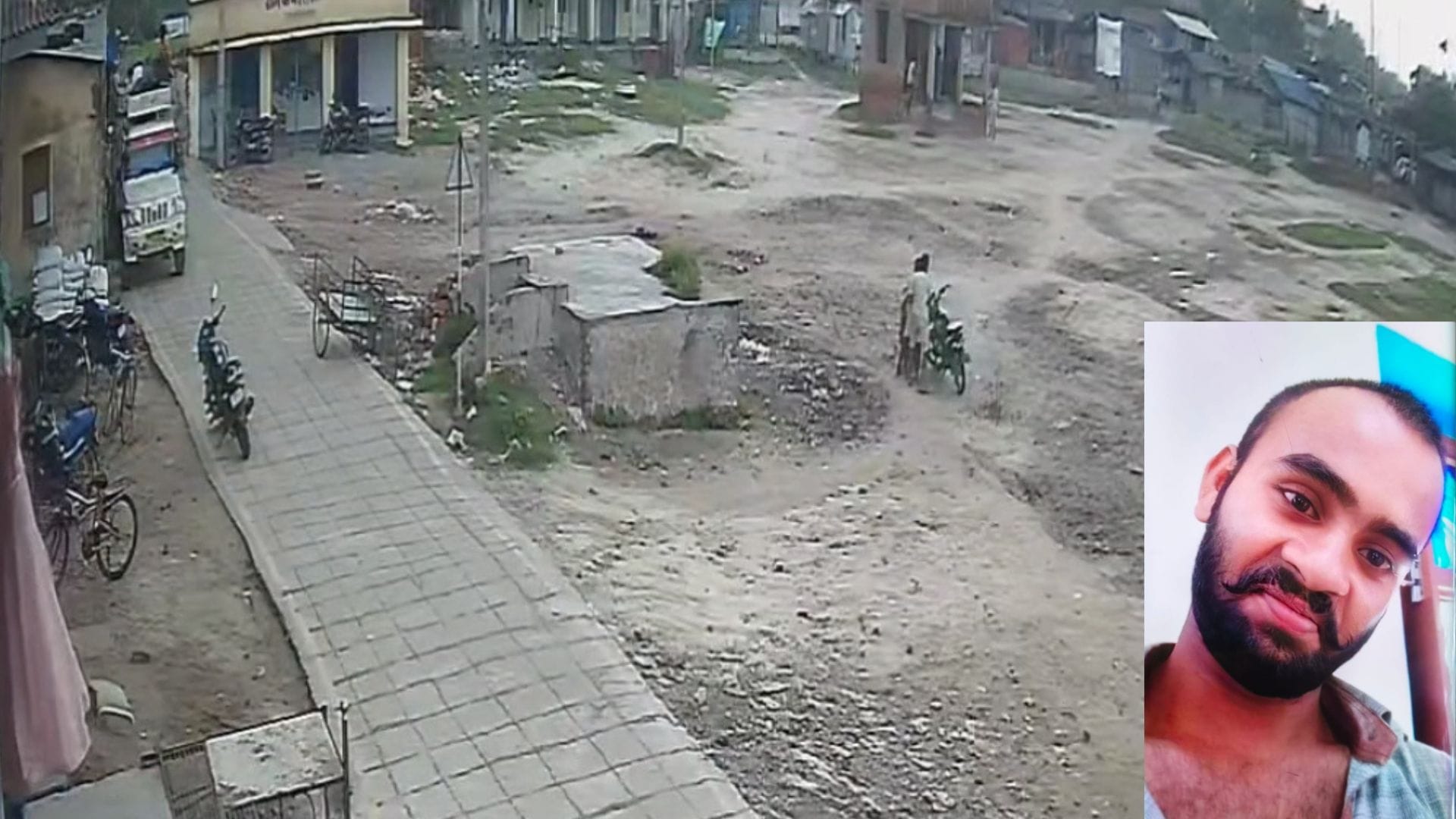 सीसीटीवी फुटेज और आरोपी