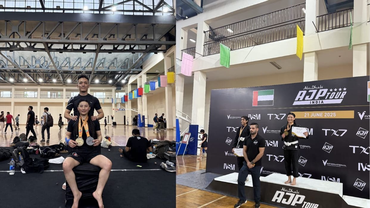 Ladakh News: Ladakh's daughter Stanzin Angmo becomes MMA star, wins gold and silver medals