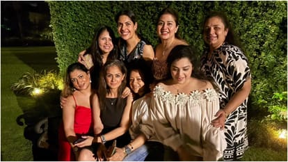 Prabhudeva Simran Meena And Other 90s South Stars Reunite In Goa Photos Videos Goes Viral On Social Media