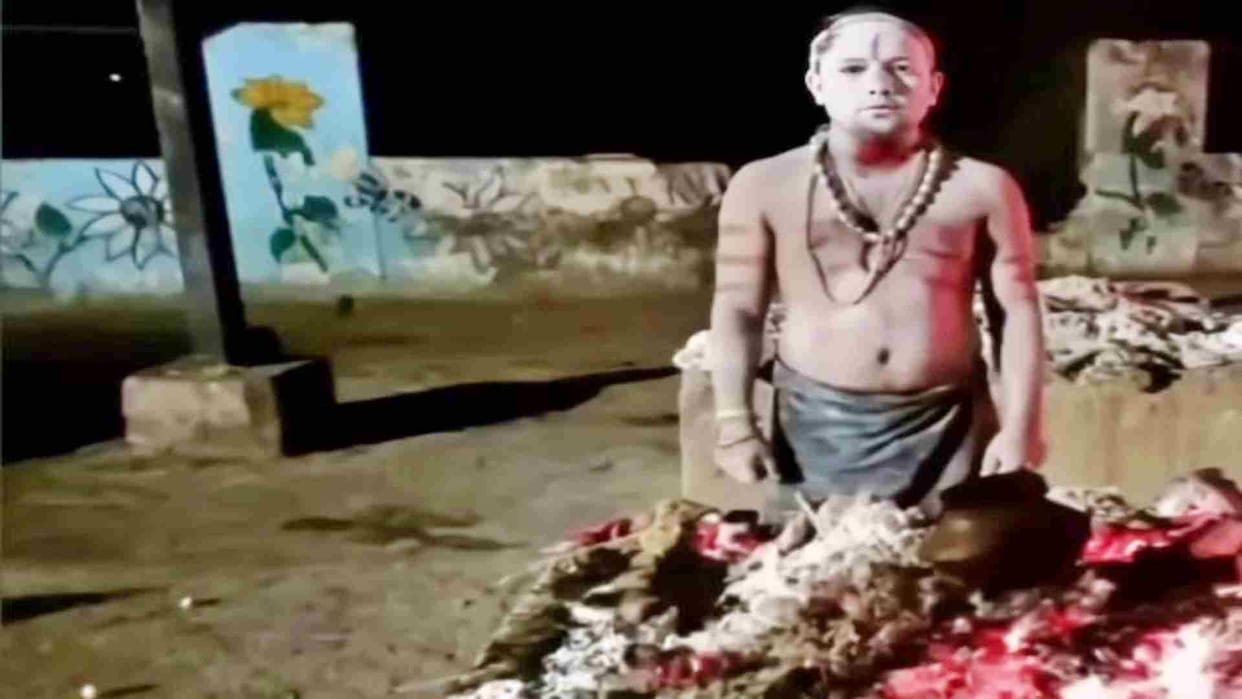 MP News Heroin Smuggler Caught Posing as Aghori Sadhu, Travelled from Kashi to Kamakhya