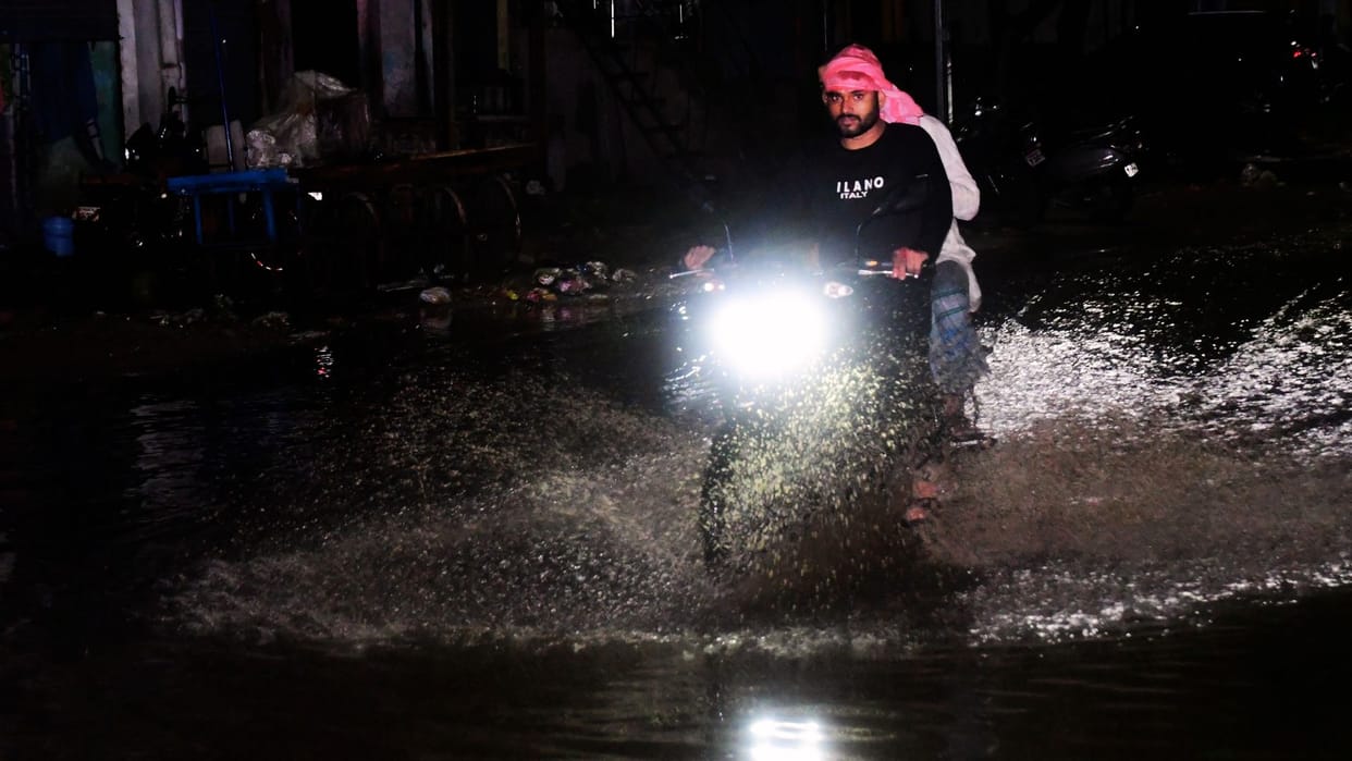 Rain in Varanasi received 50 mm of rain sun came out in afternoon possibility of rain today too