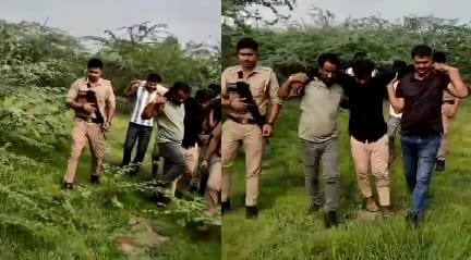 Unnao Two smart pickpockets injured in police encounter confessed to pickpocketing woman two absconded