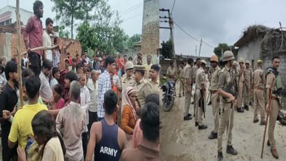 Bijnor: Villagers Nab Two Suspects in Nurpur, Stone Pelting on Police After Handing Them Over