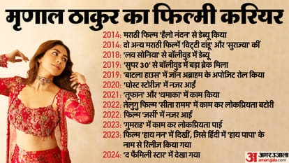 Mrunal Thakur Birthday: Know About actress career famous movies tv show education and Life Story Net worth
