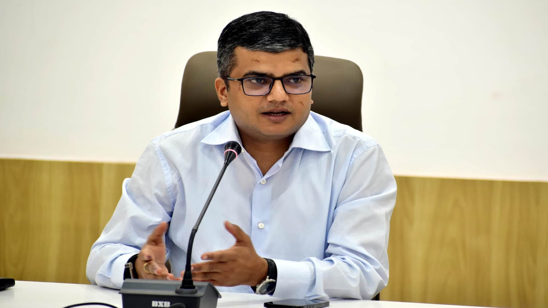 मनीष कुमार वर्मा, जिलाधिकारी प्रयागराज।