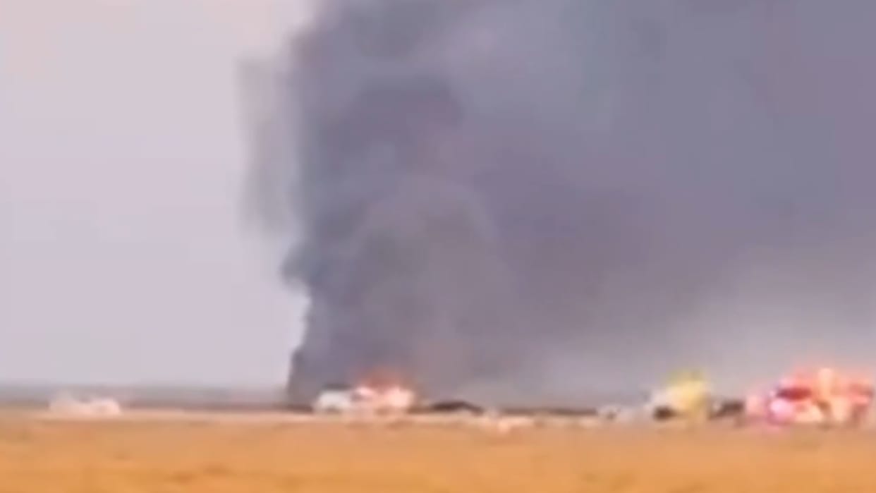 US Navy F-35 crashes in California Naval Air Station Lemoore pilot ejects safely investigation