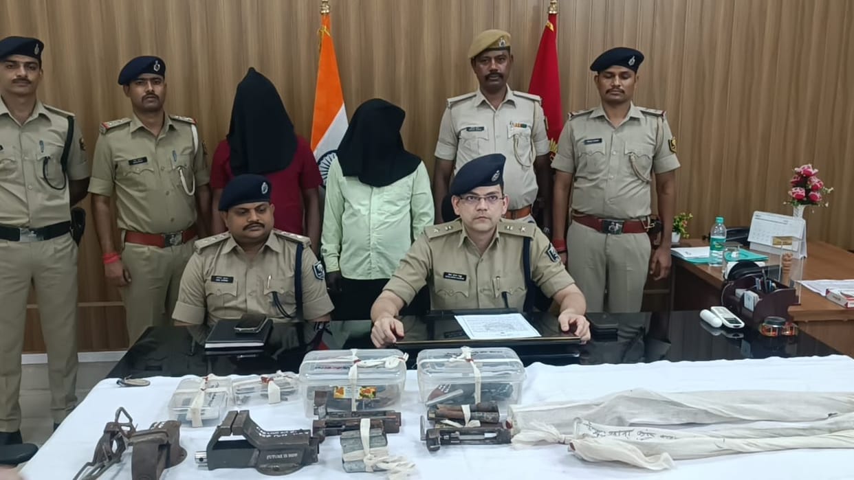 Bihar Crime: Major police action in Munger, six illegal mini gun factories unearthed